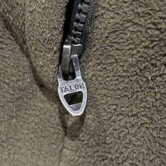 Ralph Lauren Fleece Mockneck Pullover Olive Army Green YSL Laurent Gucci RRL L - Picture 8 of 8